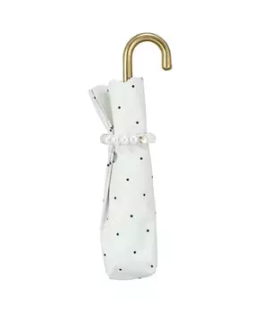 Складной зонт от солнца с точечным жемчужным светом UV UPF Подходит для солнца и 50 см Жемчужный Милый и Идеальный для поездок на работу и [2024] Wpc. Светоблокирующий пояс, Мини,