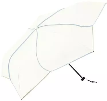 Складной зонт PU Super Piping Mini WH Light/Bicolor B-094917 белый
