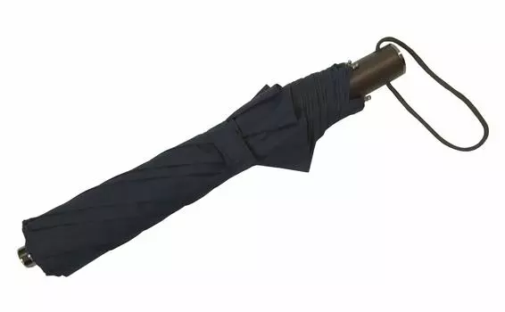 Складной зонт темно-синий 8-спицевый ТЕЛЕСКОПИЧЕСКИЙ зонт TEL11 [Зонтики Fox] FX-138 [Товар]