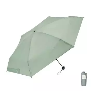 Складной зонт Waterfront Umbulatio Quick Shut Poke Mini серо-зеленый 50 см Легко складывается за считанные секунды Легко складывается с эффектом памяти формы Женский