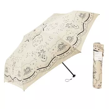 Складной зонт Waterfront Umbulatio Series Roof Paisley Etoile Light Beige 60 см Легкий и безопасный размер, благодаря которому вы забудете, что носите его с собой