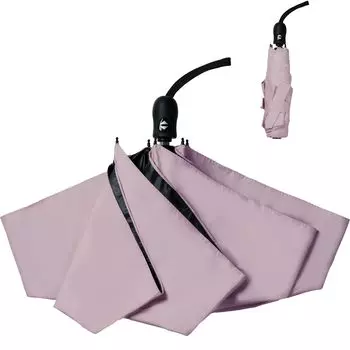 Складной зонт-зонтик с защитой от ультрафиолета 100% сертифицированный уровень блокировки света и уровень УФ-излучения x автоматический с учетом безопасности x для солнца и дождя x может