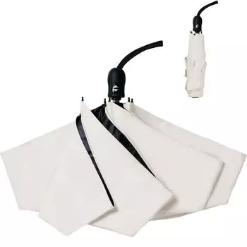 Складной зонт-зонтик с защитой от ультрафиолета 100, сертифицированный уровень блокировки света и уровень защиты от ультрафиолета x автоматический с учетом безопасности x подходит для обоих