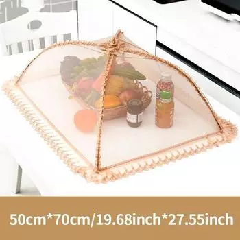 Складной зонтик в стиле пищевой крышки, антимоскитный чехол для еды, кружевной столик, домашнее использование крышки для еды, кухонные гаджеты, инструменты для приготовления пищи