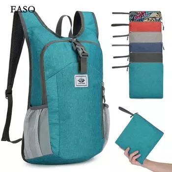 Складные дорожные рюкзаки, водонепроницаемая сумка для альпинизма, рюкзак для верховой езды, спортивная сумка для мужчин и женщин one size серый