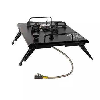 Складные картриджные печи для улицы, кемпинга, пикника, барбекю, настольная печь, 4000 Вт, встраиваемая высокая мощность серебряный