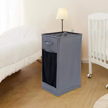 Складные колеса для корзины для белья, складная корзина для хранения корзин, органайзер чёрный