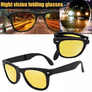 Складные квадратные солнцезащитные очки, классические поляризованные очки, модные мужские солнцезащитные очки для вождения с антибликовым покрытием, женские очки для спорта на открытом воздухе