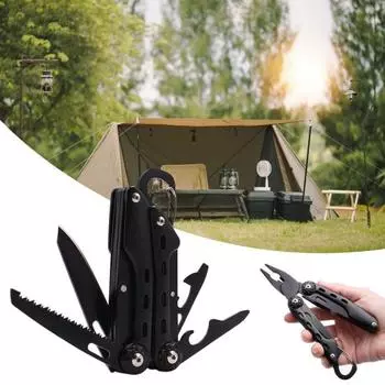 Складные многофункциональные плоскогубцы из нержавеющей стали, сверхмощные металлические универсальные карманные инструменты, портативные плоскогубцы