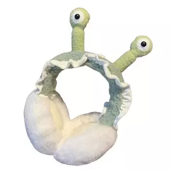 Складные наушники-вкладыши для ушей, зимние милые наушники, теплые наушники для катания на лыжах, пешего туризма