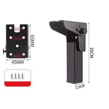 Складные ножки для стола Металлическая ножка для кровати Ножки для журнального столика Ножки для дивана Невидимые ножки для кровати Ножки для домашнего стола Аксессуары