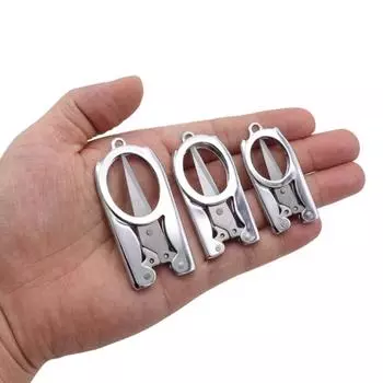 Складные ножницы карманные для путешествий небольшие поделки с острым лезвием аварийный мини складной S