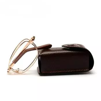 Складные очки для чтения для людей среднего и пожилого возраста, полимерные очки в металлическом каркасе для пожилых людей, очки для чтения для пожилых людей в коробках +100