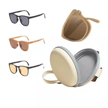 Складные солнцезащитные очки для вождения, поляризационные солнцезащитные очки с защитой от ультрафиолета, модные сетчатые красные, такой же продвинутый смысл, как и очки в большой оправе