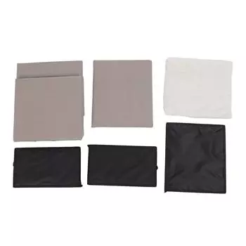 Складные ступеньки для собак, лестницы для щенков с 1 будкой для собак, 2 контейнера для хранения принадлежностей для кошек, бежевый бежевый