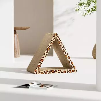 Складные треугольники, доска для царапания кошек, когтеточка из картона, гофрированная бумага, домик для кошек, картон для шлифовки когтей домашних животных S