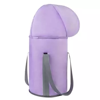 Складные ведра для замачивания ног, изоляционные толстые переносные бочки для мытья ног, повышенные оздоровительные инструменты для мужчин и женщин для путешествий на открытом воздухе фиолетовый
