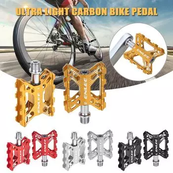 Складные велосипедные педали из алюминиевого сплава, плоские велосипедные педали на платформе, педали для горного велосипеда, велосипедные педали серебряный