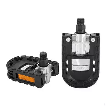 Складные велосипедные педали, складные велосипедные педали, портативные металлические, широкие, плоские для