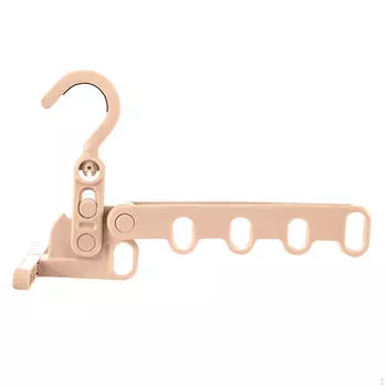 Складные вешалки для одежды Складная вешалка для экономии места с 5 отверстиями для путешествий в квартире