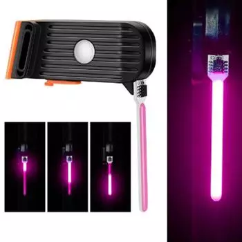 Складные задние фонари для велосипеда Водонепроницаемые аварийные сигнальные огни Светодиодная задняя фара для велоспорта На открытом воздухе