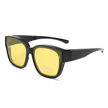 Складные зеркала для близорукости TR90 Поляризованное солнцезащитное зеркало для вождения Зеркало для вождения Douyin Интернет-знаменитости Мужские и женские солнцезащитные очки