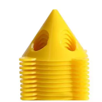 Складывающиеся пирамидальные подставки для дверей для удобного хранения и заливки с минимальным контактом