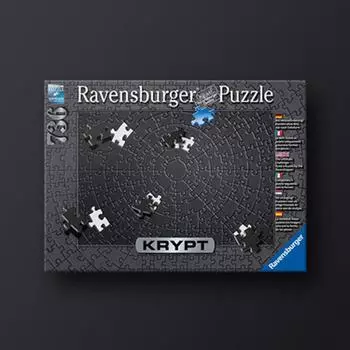 Склеп-головоломка: Черный пазл Ravensburger из 736 деталей, популярная корейская настольная игра