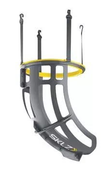 SKLZ Kickout Баскетбольный возвратный простой возвратный механизм для броска 1 человек бесплатно Серебряная японская импортная система, установка, инструмент, практика, обучение, серебряный
