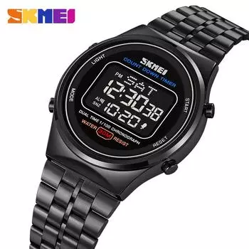 SKMEI Часы для мужчин Оригинальные цифровые наручные часы Мужские часы Светящийся будильник 2023