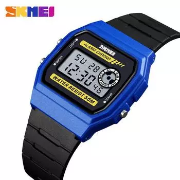 SKMEI мужские цифровые часы спортивные модные многофункциональные водонепроницаемые часы для мужчин мужчин женщин 1413