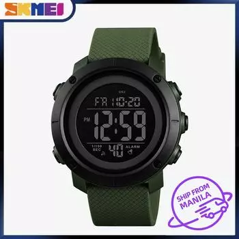 SKMEI мужские спортивные часы водонепроницаемые цифровые часы с будильником обратного отсчета Tonton модные наручные часы Jam tangan lelaki 1426 1416