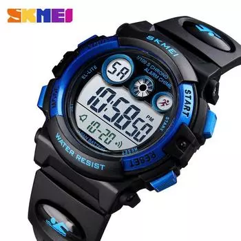 Skmei popular multi-functional waterproof children s watch colorful led luminous transparent student electronic watch
