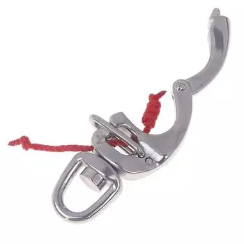 Скоба из нержавеющей стали 316, быстросъемная скоба для лодки с небольшим поворотным ушком, для яхты, грузовика, автомобиля, квартиры, быстросъемный карабин