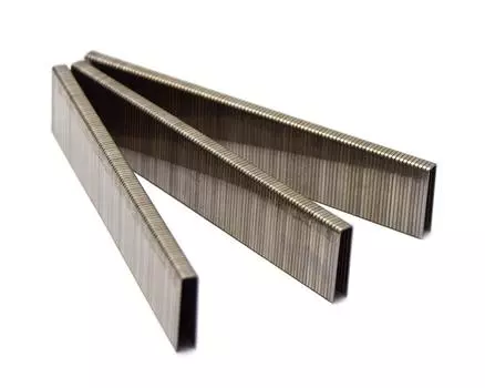 Скобы MAX 4J ширина плеча 4 мм x длина стопы 22 мм 5000 шт. 422J-S серебряный