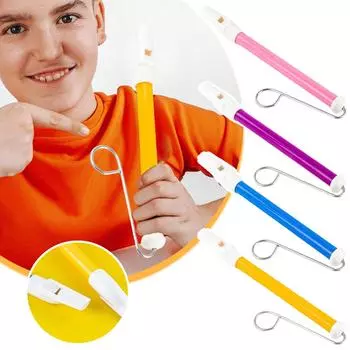 Скользящая флейта йо-йо флейта стяжной стержень слайд-свисток подарки классический пикколо инструмент маленький T H8N8 Purple-One size