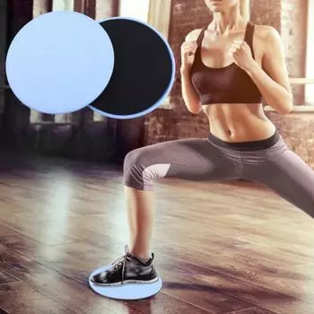 Скользящие диски для упражнений, оборудование для упражнений для брюшного пресса ярких цветов, благоприятное для кожи розовый