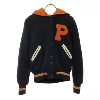 SKOOKUM embroidery Hooded Stajan black sailor collar Women Used