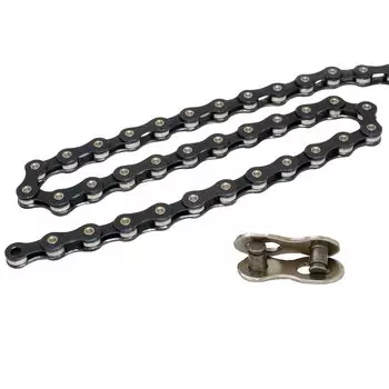 Скорость велосипедной цепи GORIX [шоссейный велосипед/кроссовый велосипед/горный велосипед] (11 (Матовый черный))