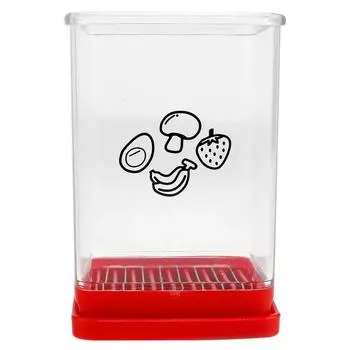 Скоростная слайсер для фруктов и овощей с нажимной пластиной, ручной резак для чашек, портативный инструмент для нарезки бананов и клубники, кухонные аксессуары