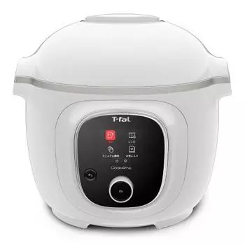 Скороварка электрическая Tefal 6 л встроенная 250 рецептов Cook for Me White Скороварка 7 ступеней в 1 CY8711JP