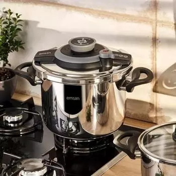 Скороварка Emsan Vera 4 литра, черная