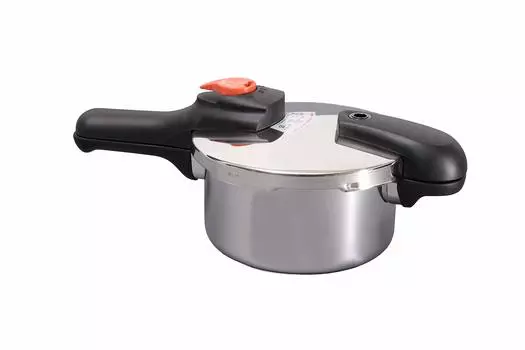Скороварка Pearl Metal One Hand IH совместимая с нержавеющей сталью с переключением давления, рецепт включен Saving Cook 2.5L H-5434