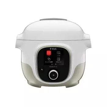 Скороварка Tefal электрическая Скороварка Автоматическое приготовление Приготовление без присмотра Cook for Me 3L Белый Встроенный 210 рецептов CY8701JP
