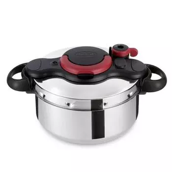 Скороварка Tefal Clipso Minut Easy Серая, 6 л