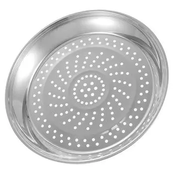 Скороварка Вок Пароварка Пельмени для Овощей Стойка Для Консервирования Из Нержавеющей Стали серебряный