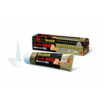 Скотч суперсильный клей Premier Gold Super Versatile 2 прозрачный 100 г