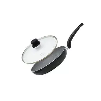 Сковорода алюминиевая со стеклянной крышкой 24 см Elo Dolomit арт.. 9906250