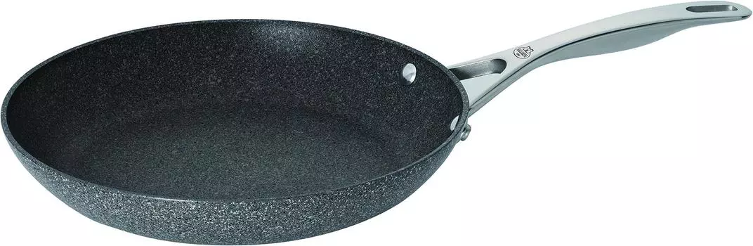 Сковорода Ballarini 28 см Сделано в Granitium покрытие для газовых плит Японский Rome Italy 5-слойная [Авторизованный продукт] 75001-791 серебряный