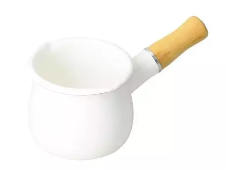 Сковорода для молока Pearl Metal Paint Finish 10 см Enamel Blanc Kitchen White HB-3676